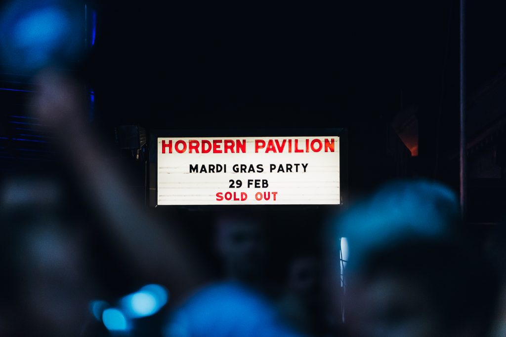 mardi gras after party hordern