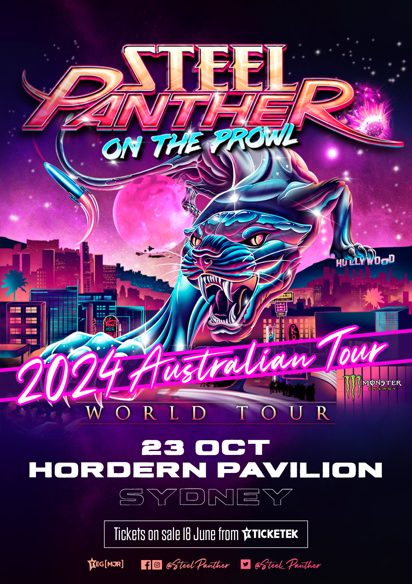 STEEL PANTHER The Hordern Pavilion
